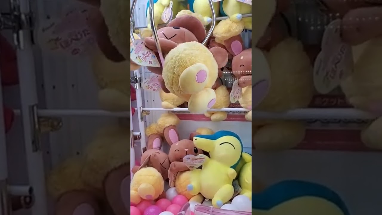 UFOキャッチャー！ミミロルGETなるか？！【モーリーファンタジー】