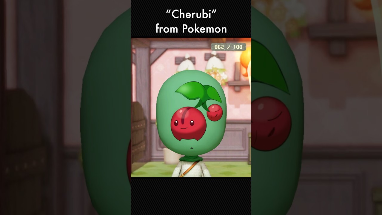 【ミートピア】チェリンボ をつくる - ポケモン - #Shorts