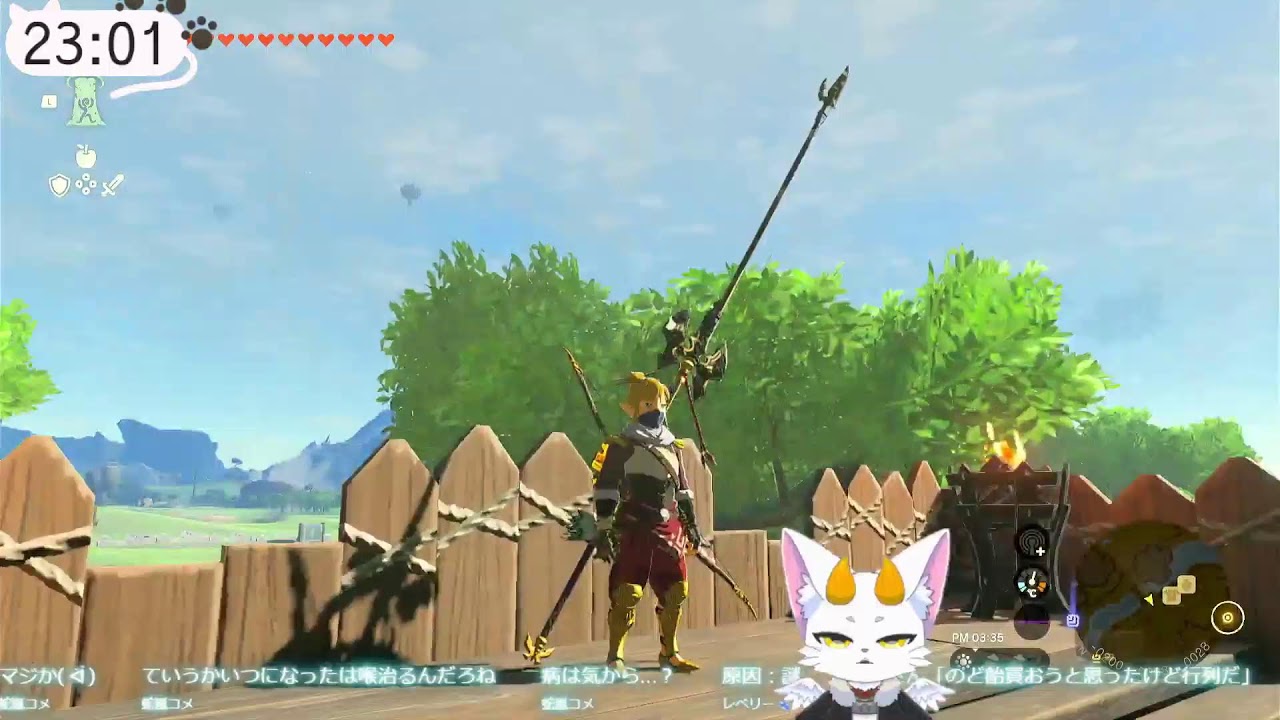 【龍尾】少しだけお知らせとゲーム【ゲーム雑談】【ゼルダの伝説ティアーズオブザキングダム】