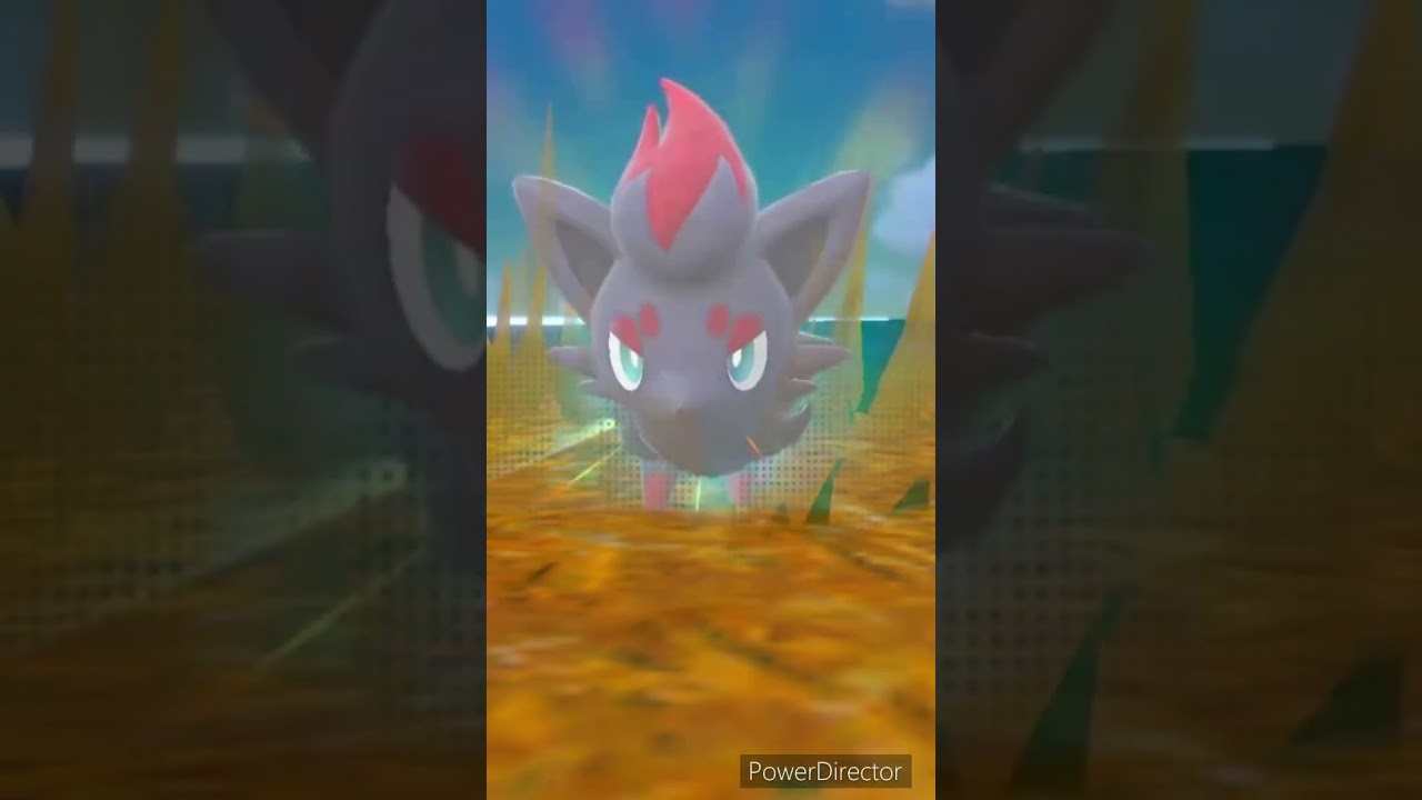【ポケモンバイオレット】進化　ゾロア→ゾロアーク　#ポケモンバイオレット #ゲームリハビリ