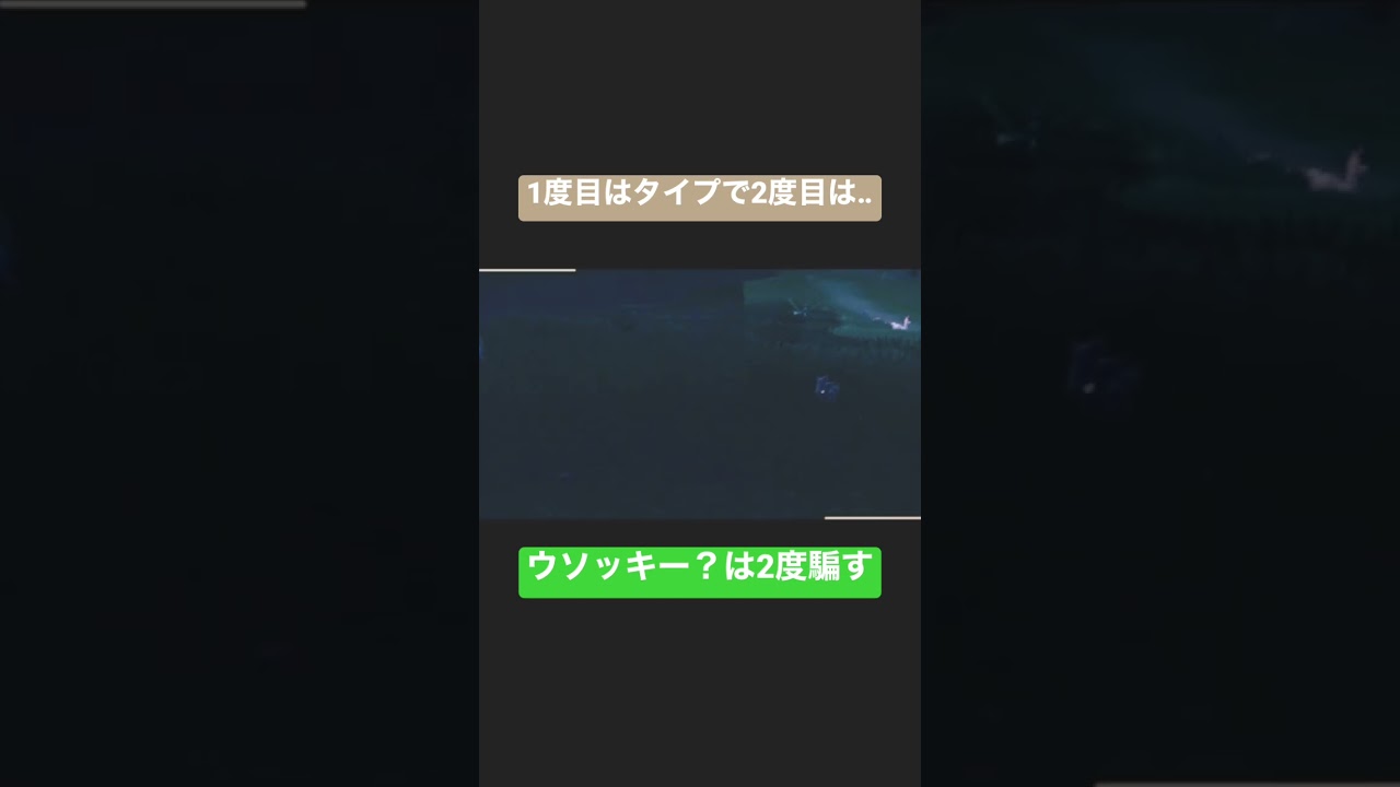 【ポケモンSV】ウソッキー？は2度騙す