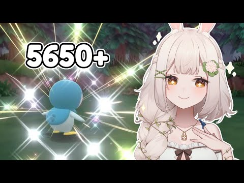 【POKEMON SHINING PEARL】PIPLUP SHINY HUNT 5650+ RESETS