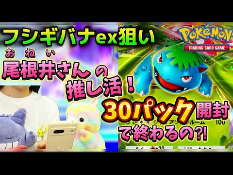 【ポケポケ】尾根井の推しはフシギダネ‼️ だからフシギバナが要るんです‼️