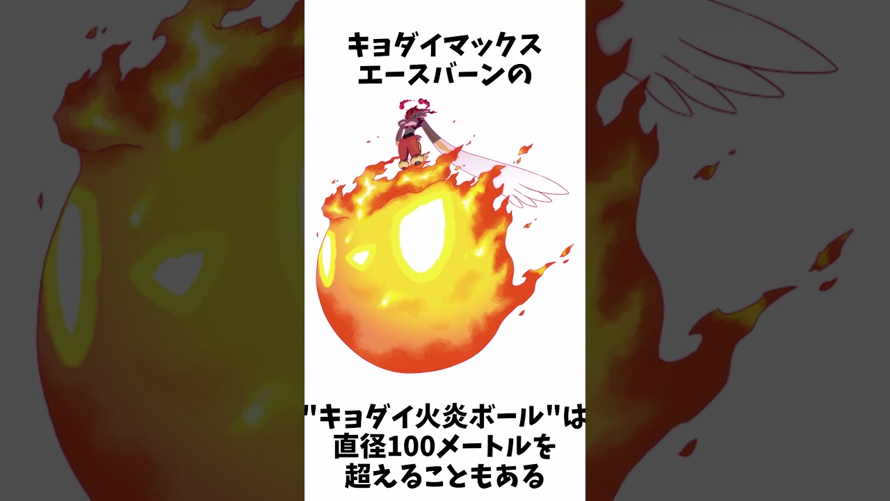 キョダイマックスに関する面白い雑学【ゴリランダー/エースバーン/インテレオン】【ポケモン解説】 #shorts