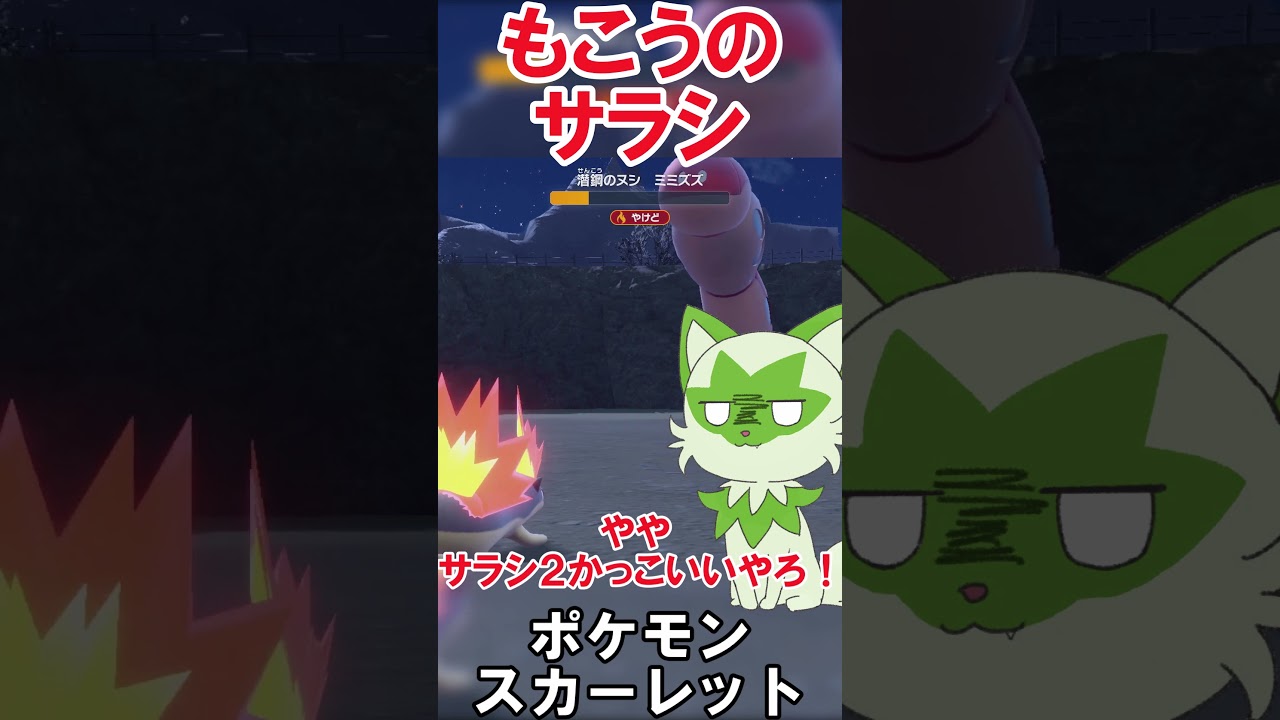 サラマンダーシールド２号（マグマラシ）　#東方project #ポケモン #ポケモンsv #shorts