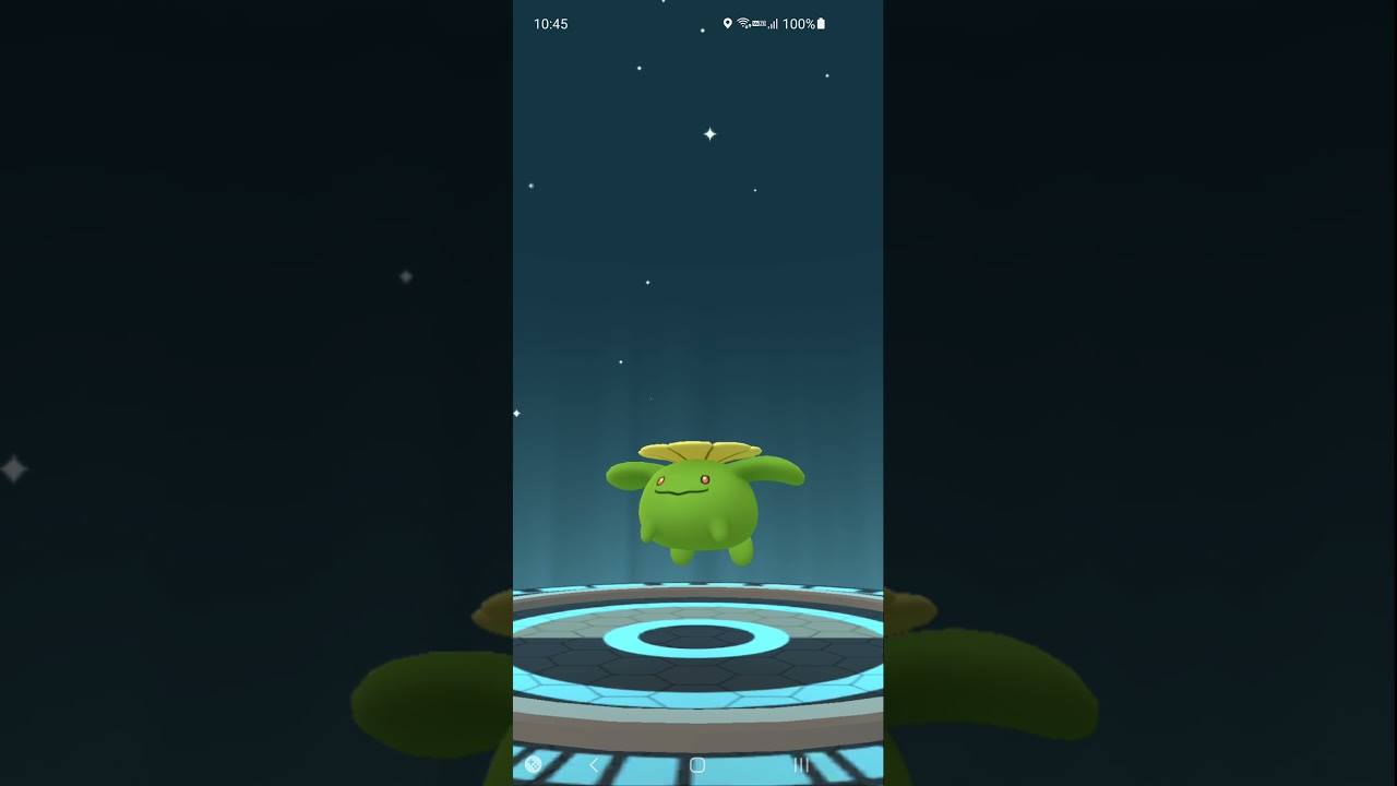 #Short ポケモンGO ハネッコ 進化映像