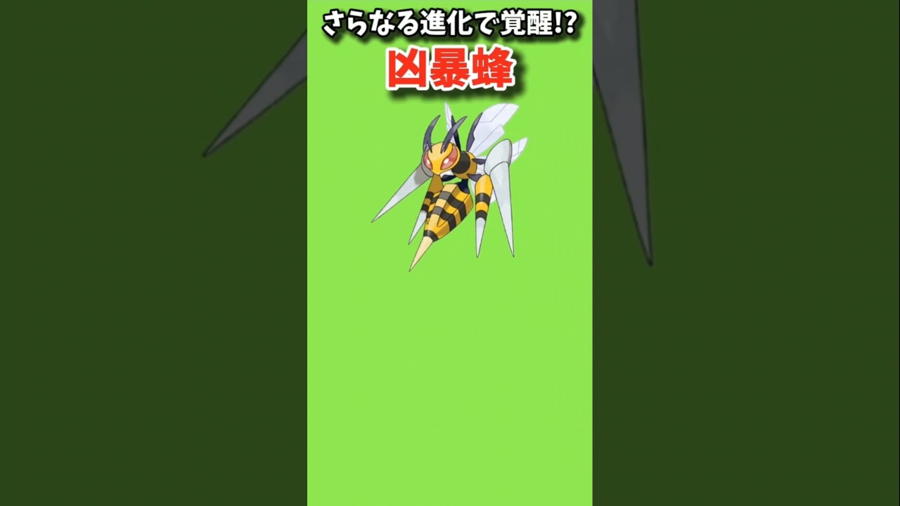 【ポケモン】さらなる進化で覚醒！凶暴蜂「メガスピアー」【ポケモン解説員】#ポケモンXY#ポケモン解説員