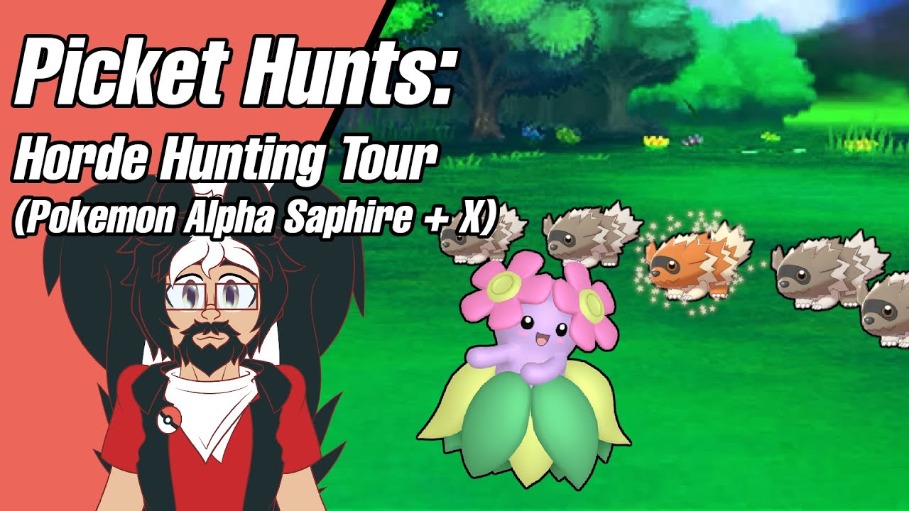 FOR THE HORDE!!! Catching every Horde Encounter in Generation 6 Pokemon (Shiny Minun Found!)