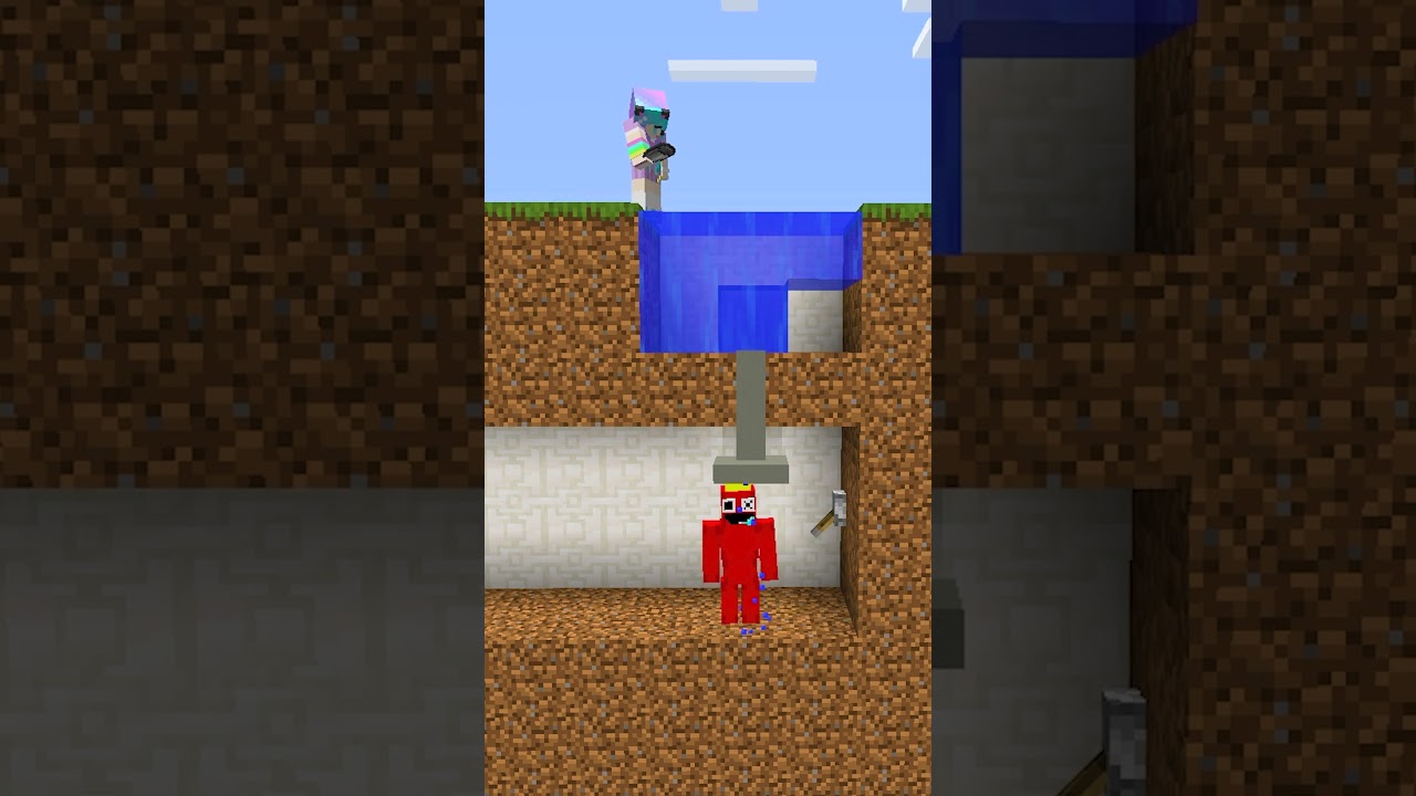 水はどこへ行った？ #shorts #minecraft