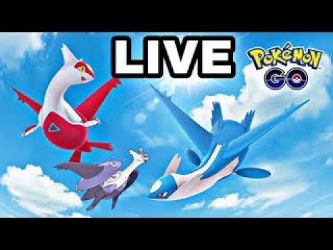MEGA LATIAS live raid | MEGA LATIOS Live Raid invite | Pokemon Go Live🔴