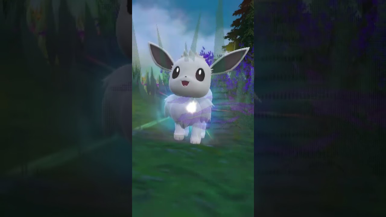 【ポケモンsv】色違いイーブイからエーフィへの進化