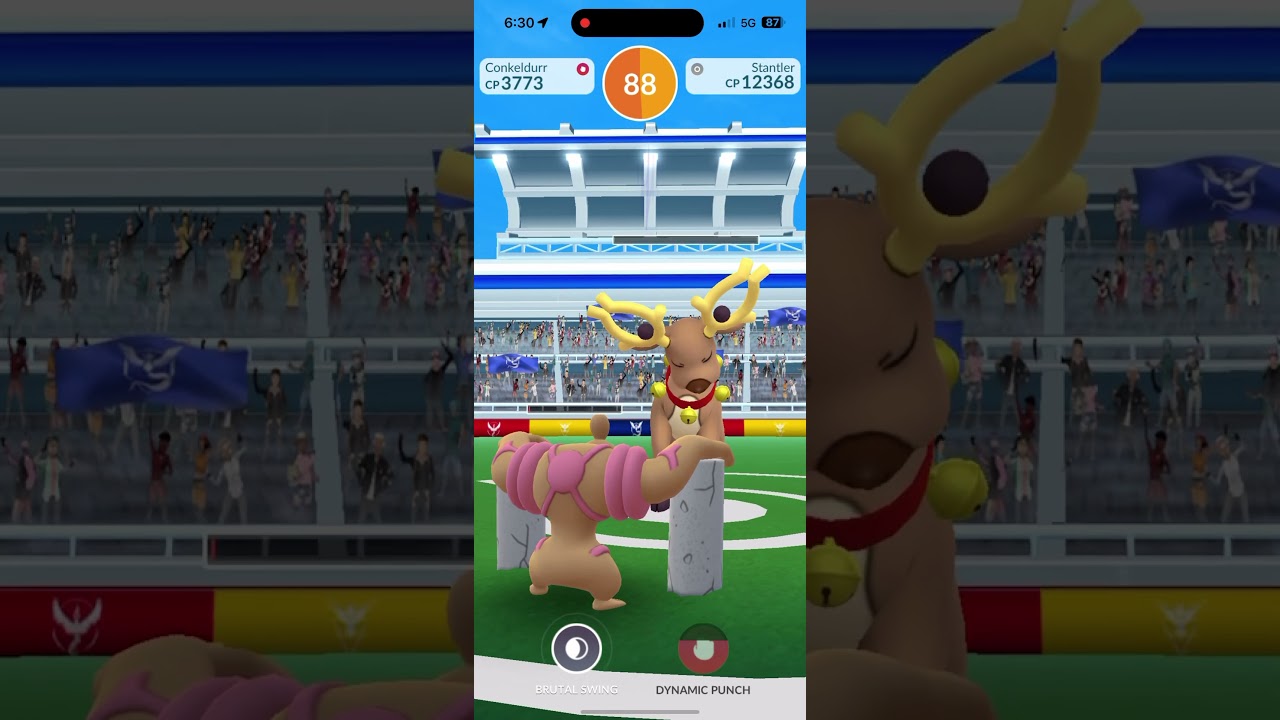 Pokémon Go - Level 3 Raid - Stantler