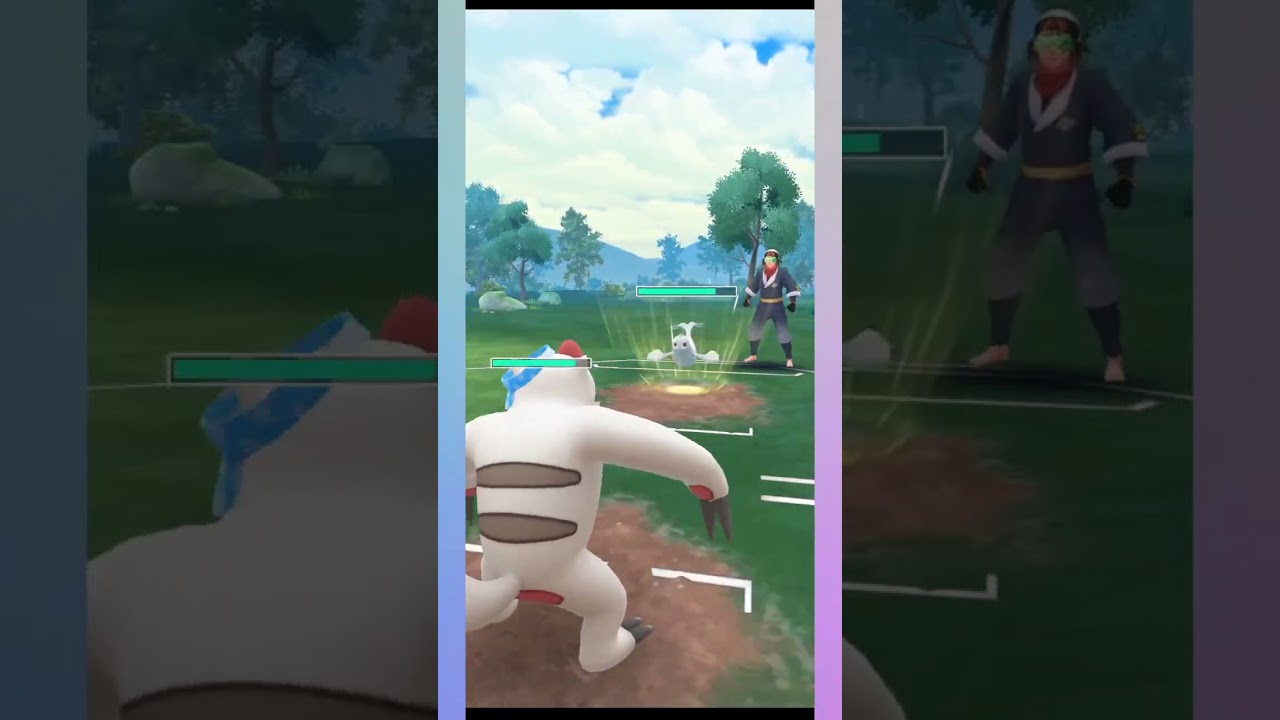 初手のデンヂムシが仕事しすぎ🤩 後追いのポケモンを瀕死まで追い込む!?#ポケモンgo