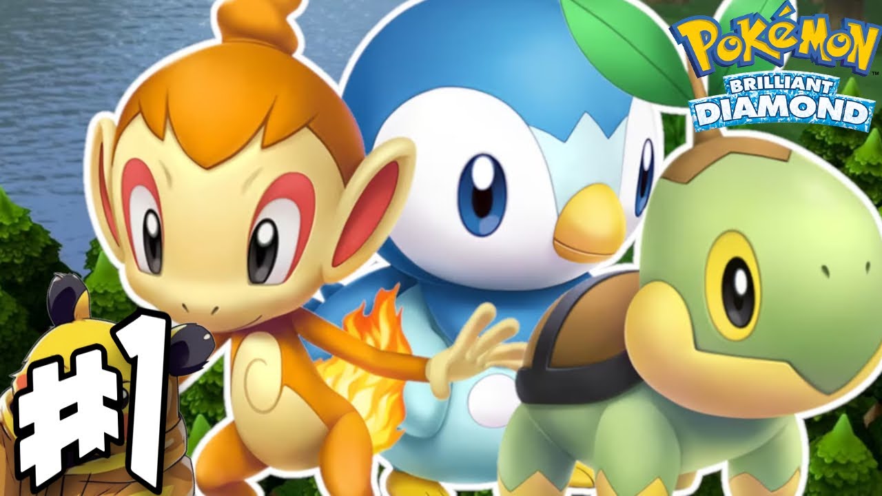 Pokémon Brilliant Diamond Ep. 1 | Starting Our Sinnoh Adventure (First Look)