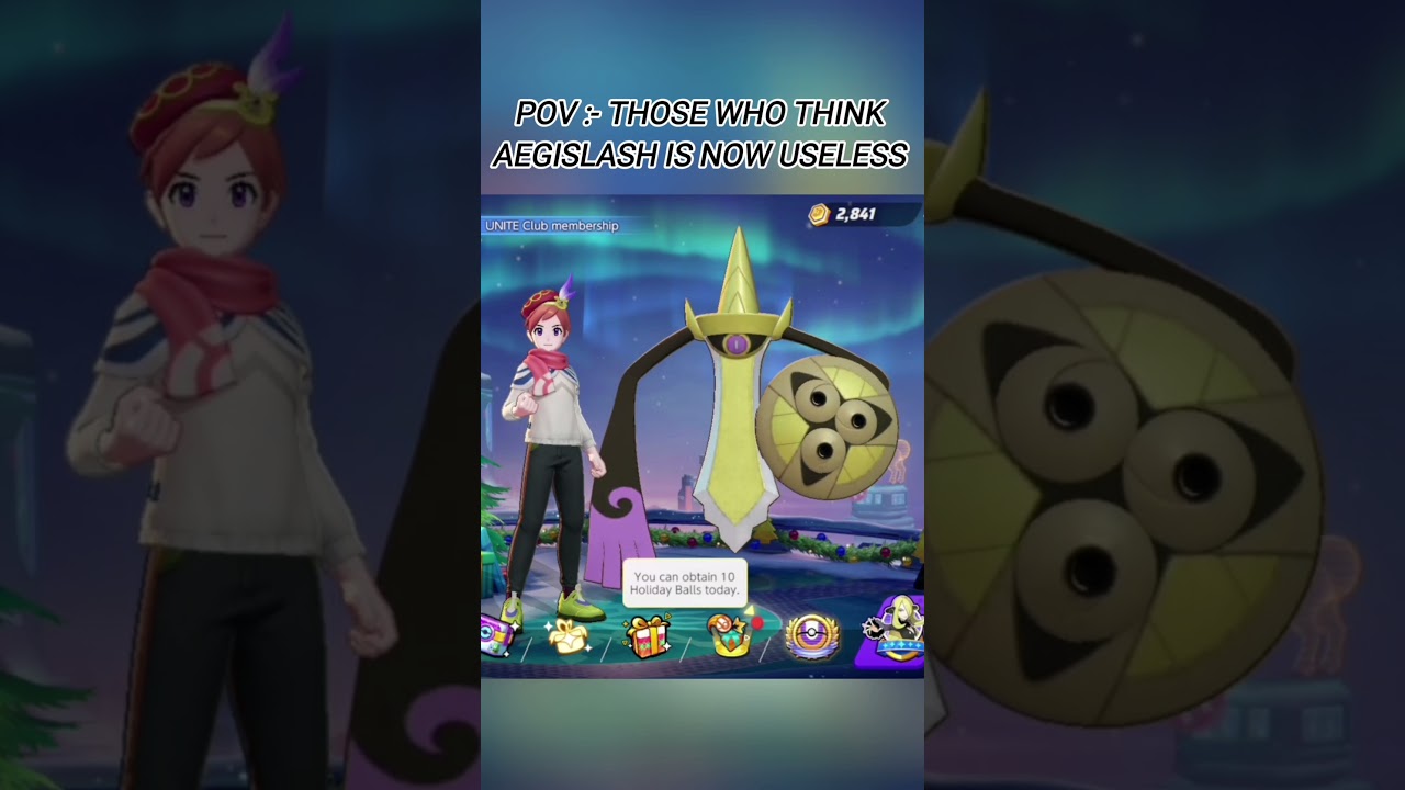 POV: Aegislash is FAR From Useless in Pokémon Unite! 💪⚔️🔥 | #pokemonunite #pokemon |