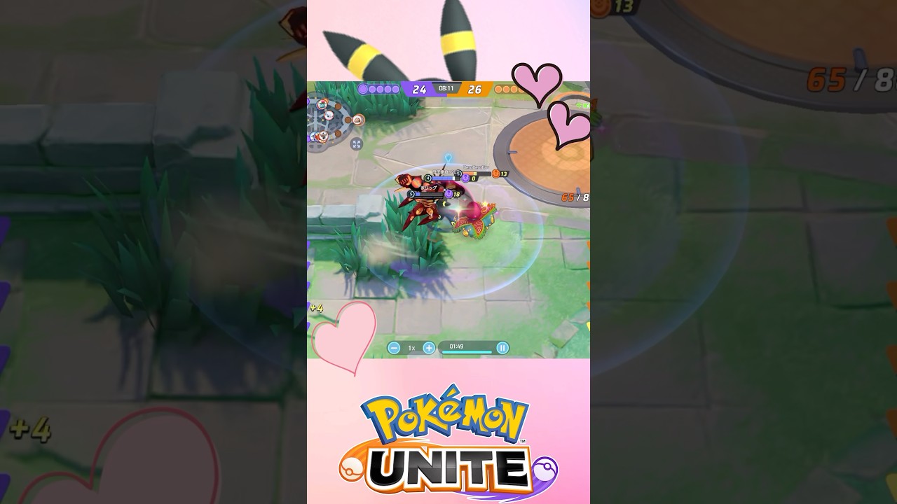 【ポケモンユナイト】 フシギソウをいじめる #ブラッキー #マッシブーン #フシギバナ