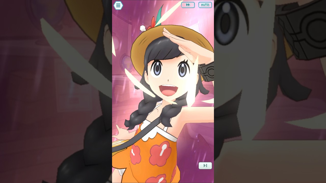 ミズキ(アナザー)＆ウツロイドのバディーズ技 #ポケマスEX #ミズキ