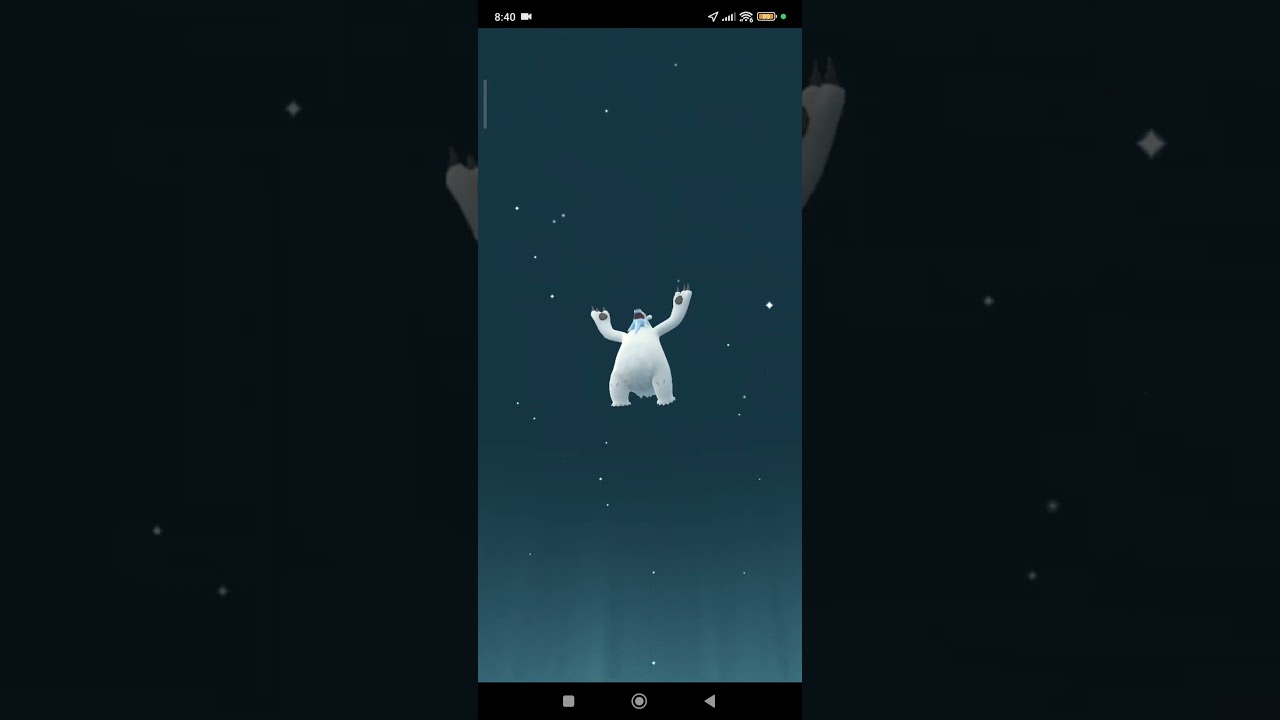 (Evolved) Beartic wearing a holiday ribbon#pokemon #pokemongo #pikachu #cubchoo #beartic