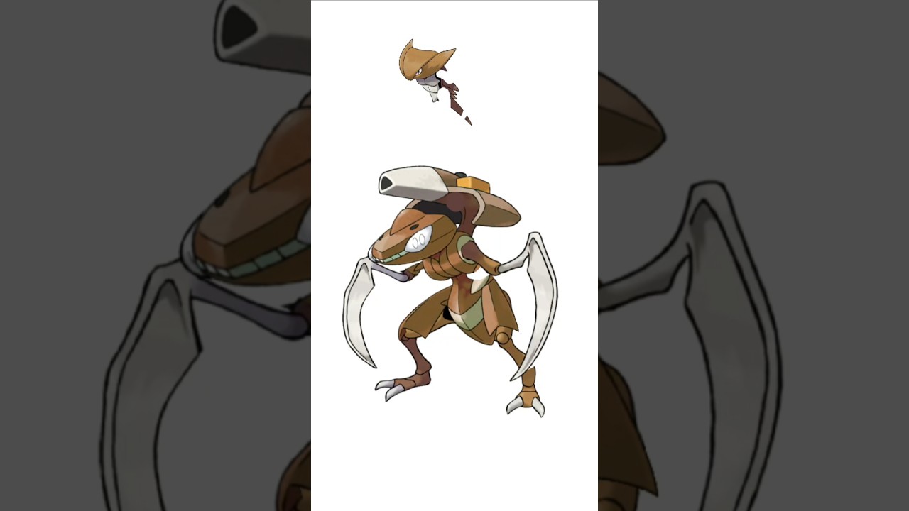 ゲノセクト＋カブトプス合成　#ポケモンフュージョン #改造ポケモン  #伝説のポケモン #オリジンフォルム #pokemon