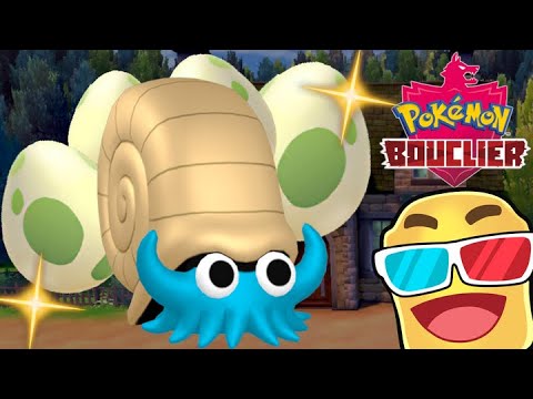 MASUDA POUR AMONITA SUR BOUCLIER + EVENT RAYQUAZA SHINY SUR POKÉMON ÉCARLATE - BISCOTTEPROD REDIFS