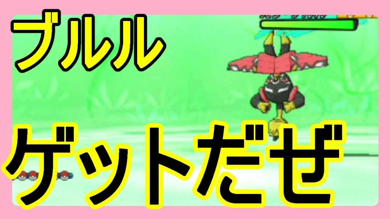 【ポケットモンスターサンムーン実況】ムーンでカプ・ブルル捕獲に挑戦！長期戦に耐え抜けるか！？【Pokémon Sun and Moon】