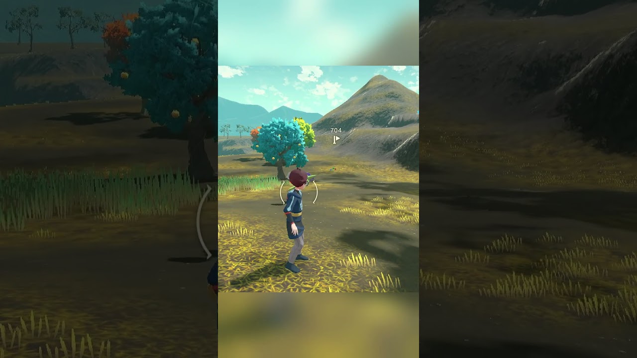 shiny alpha Roselia #pokemonlegendsarceus