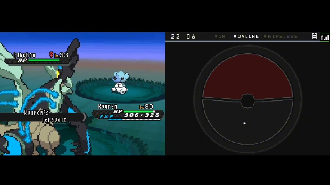 Como capturar Cubchoo Pokemon Black 2 e White 2