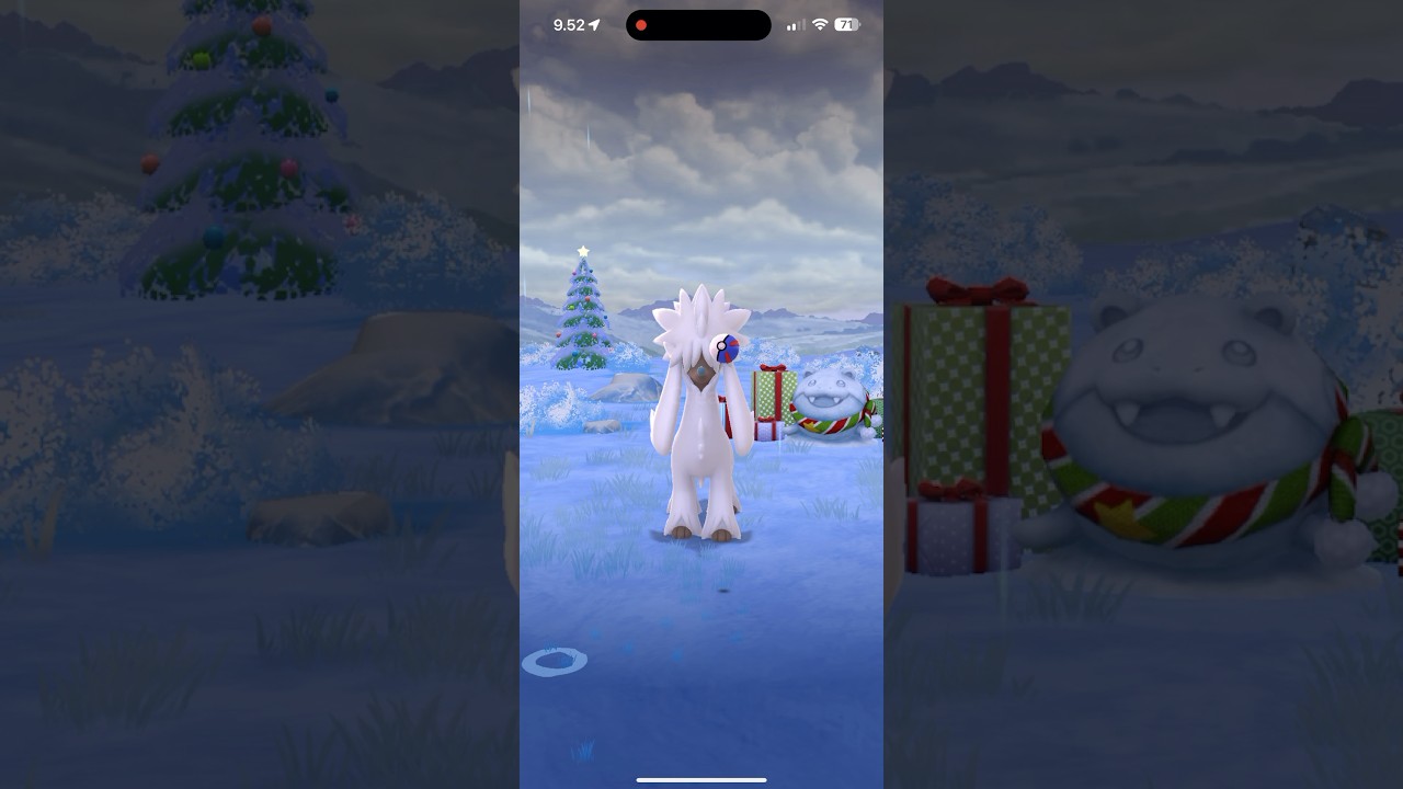 Pokemon GO - Furfrou ❄️ Christmas (iPhone 15 Pro Max) Pokémon GO #mmtopokemongo