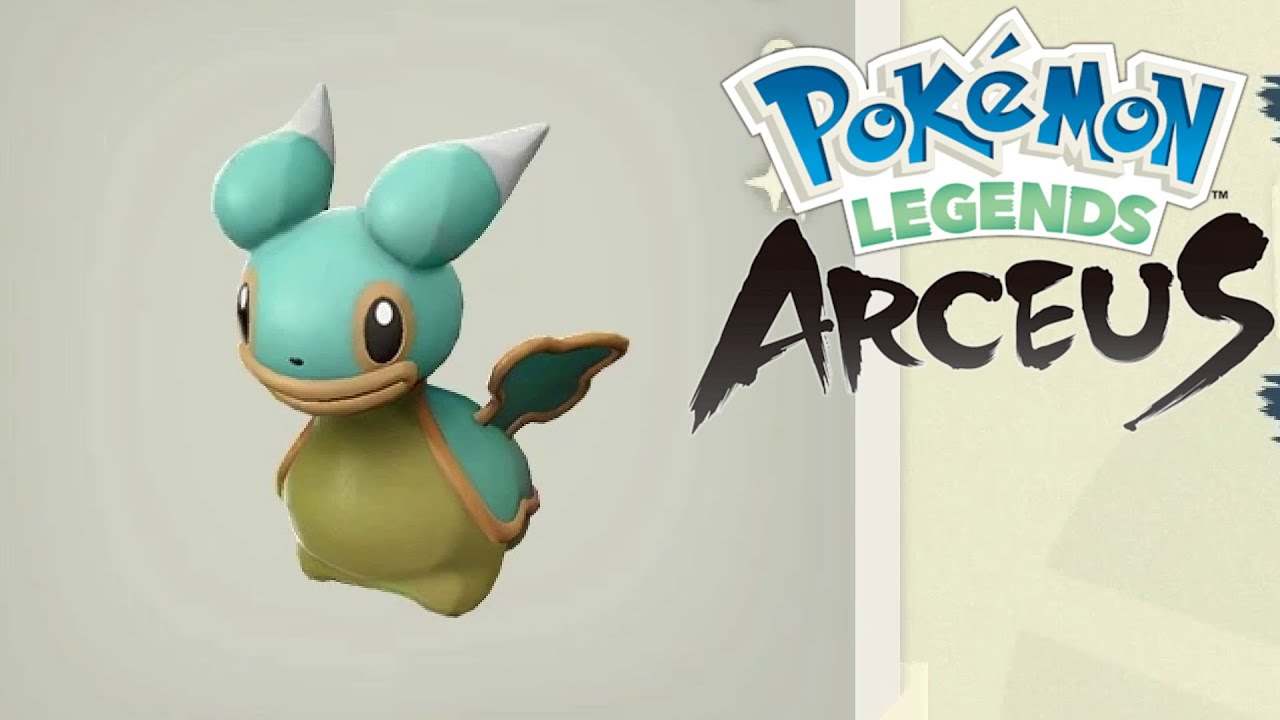 Shiny Shellos in Legends: Arceus