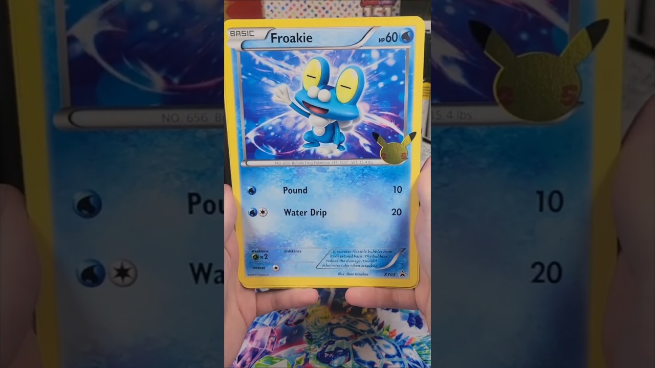 Kalos Celebrations First Partner Pack (6) #pokemon #pokemontcg #pikachu #shorts