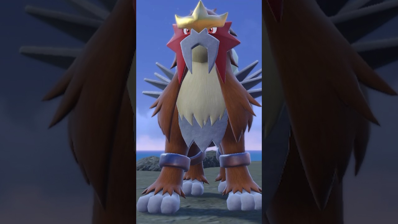 POKÉMON SCARLET & VIOLET - Where To Find Entei #Pokemon #Entei #Shorts #FYP #ForYou