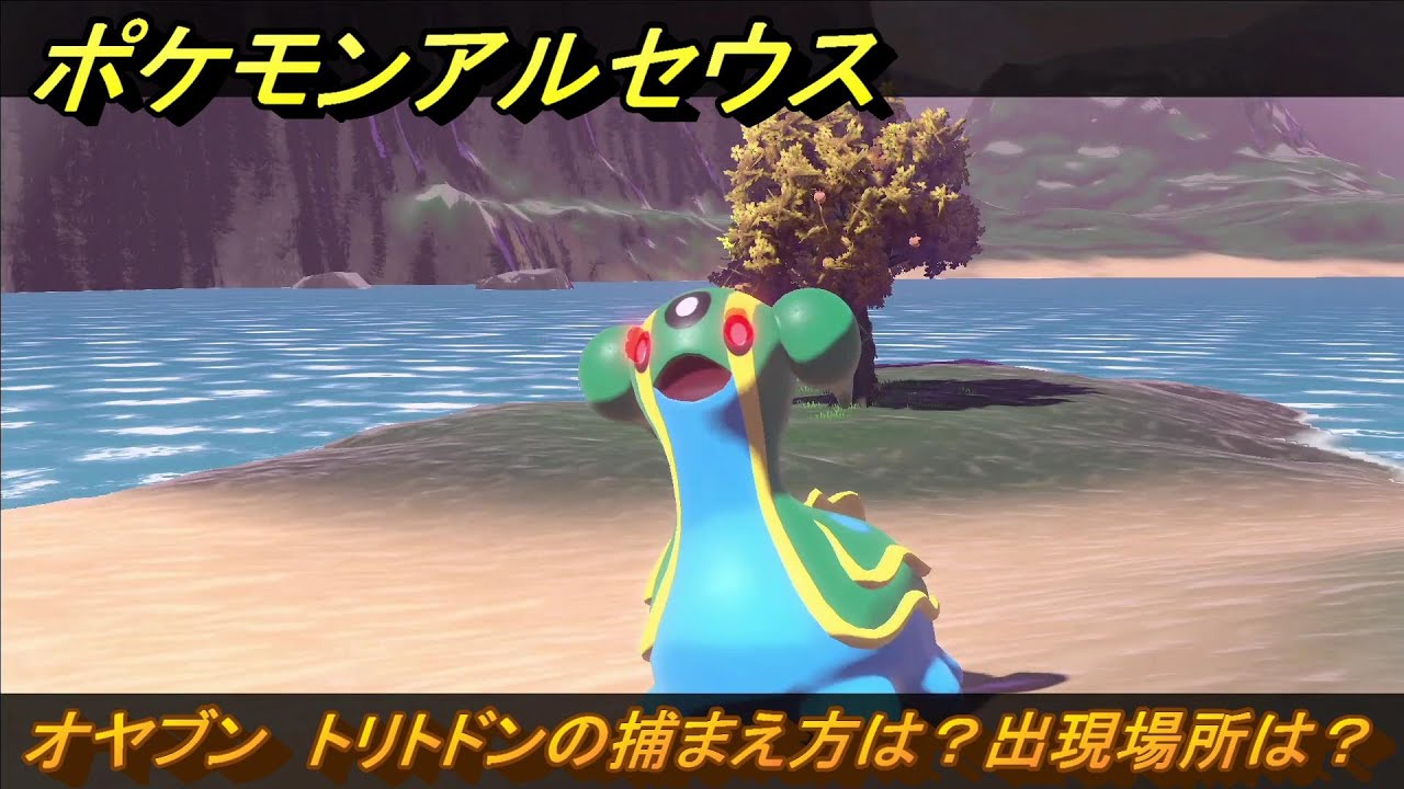 ポケモンアルセウス　オヤブン　トリトドンの捕まえ方は？出現場所は？　＃４２６　【Pokémon LEGENDS アルセウス】
