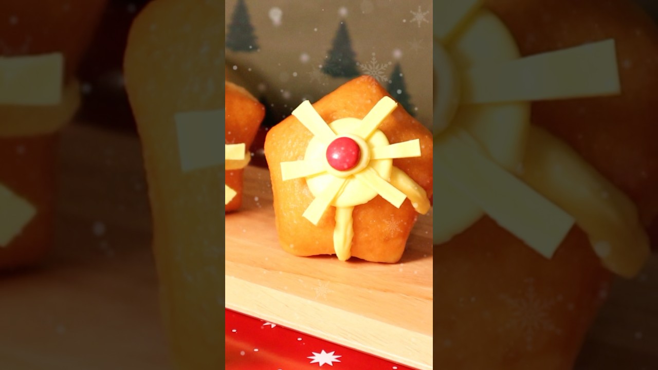 星形ドーナツのつくり方【ヒトデマン Staryu】Star Doughnut  #お菓子 #sweet #洋菓子 #クリスマス #doughnut  #ドーナツ  #ポケモン  #pokemon