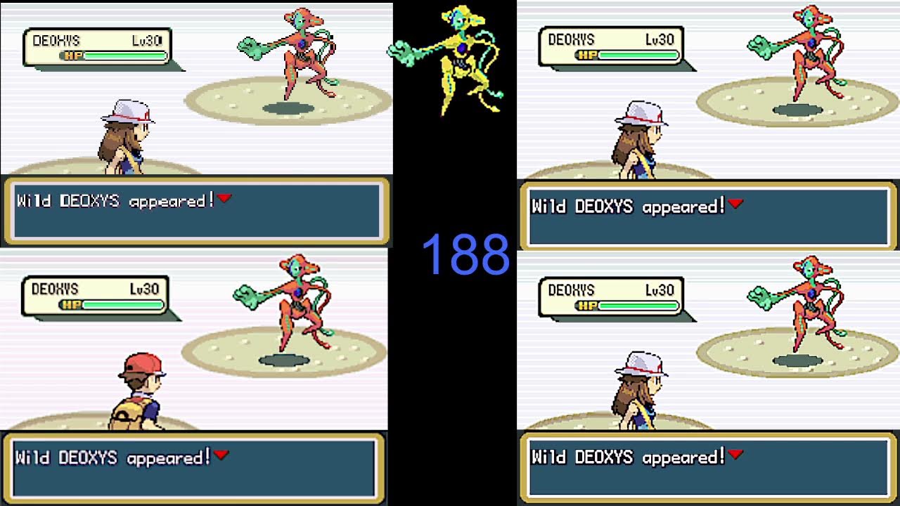 pokemon leafgreen and firered shiny hunt deoxys