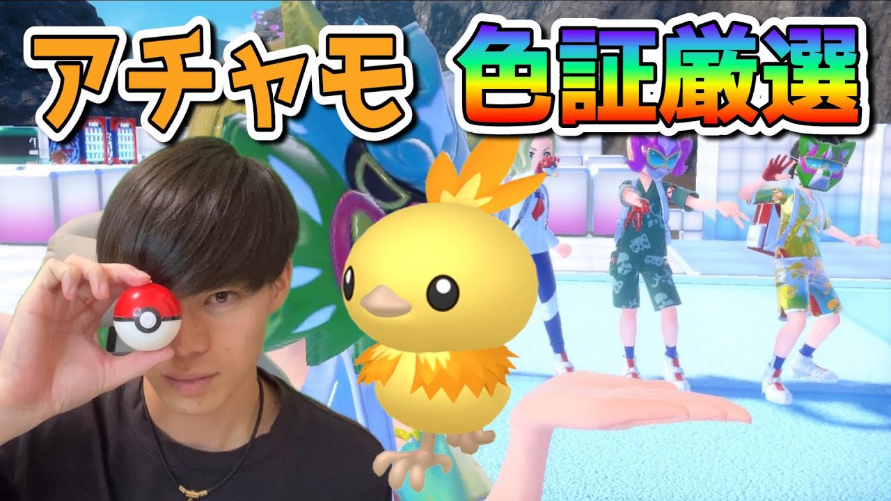 アチャモ色証厳選！【ポケモンSV】