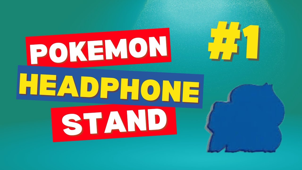 Bringing Pokémon #1 to LIFE! Bulbasaur Headphone Stand