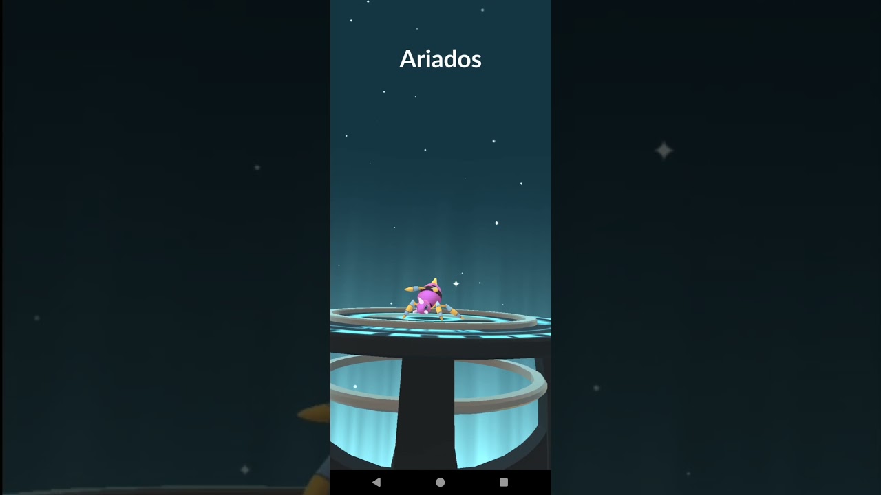 Pokemon Go Evolution - Shiny Spinarak ➡️ Ariados