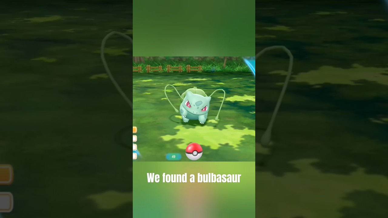 😭IS BULBASAUR KO PAKDNA BHOT MUSHKIL THA😖 | POKEMON IN HINDI #SHORTS #POKEMON