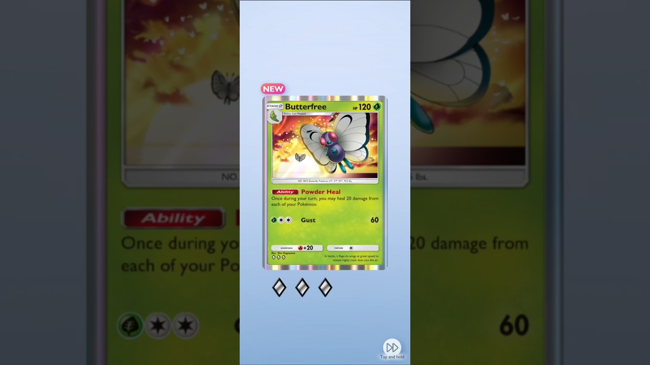 NEW BUTTERFREE!!!
