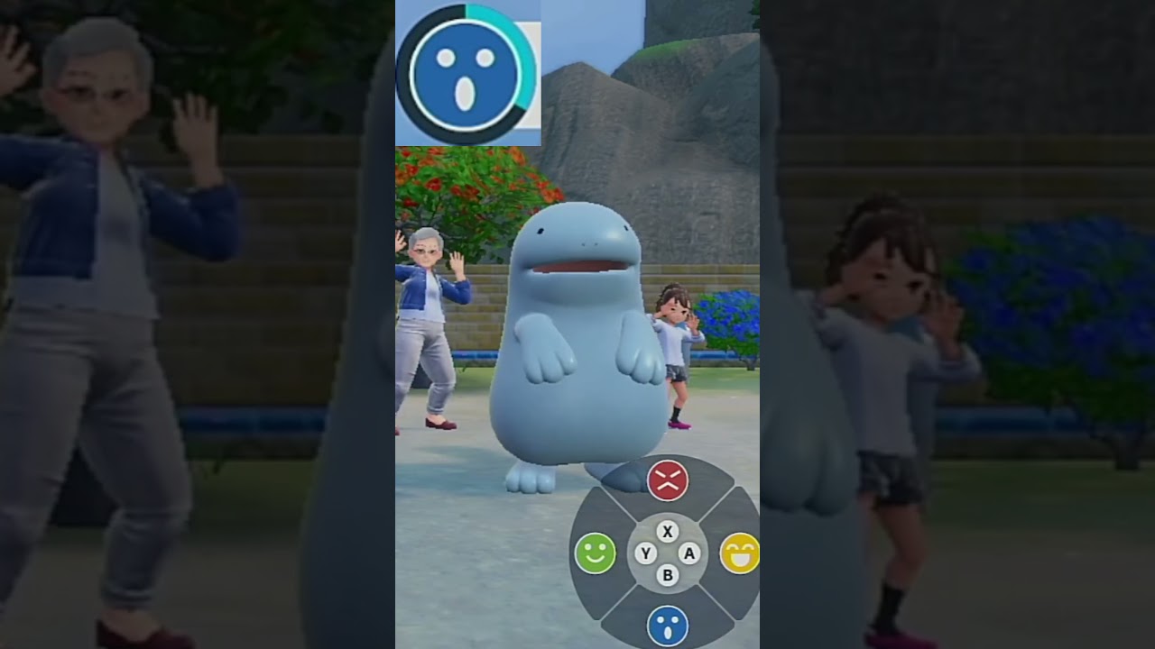 【ヌオー】ポケモンエクササイズ【キタカミ図鑑No.6】#Shorts #pokemon