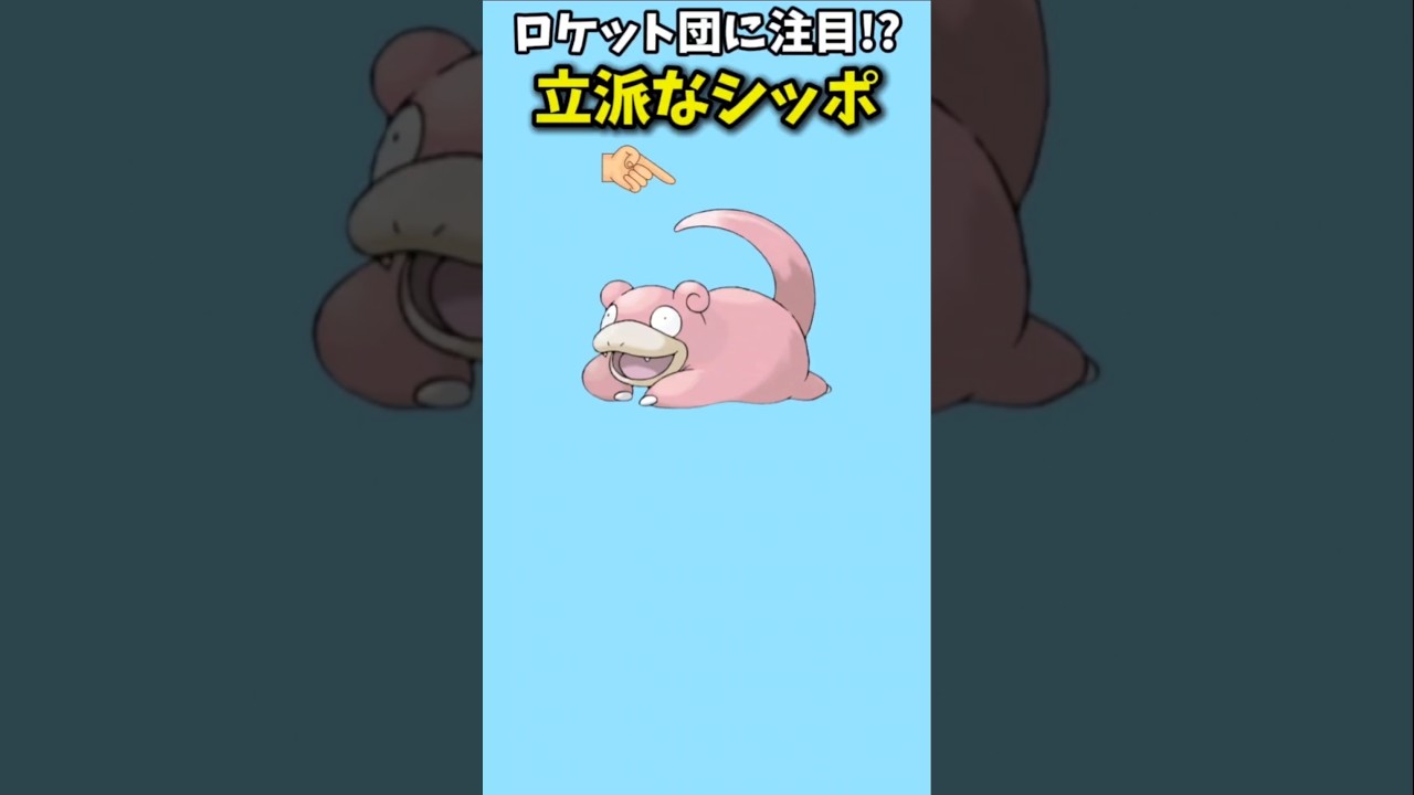 【ポケモン】ロケット団に注目される立派なシッポポケモン「ヤドン」【ポケモン解説員】#初代ポケモン#ポケモン解説員