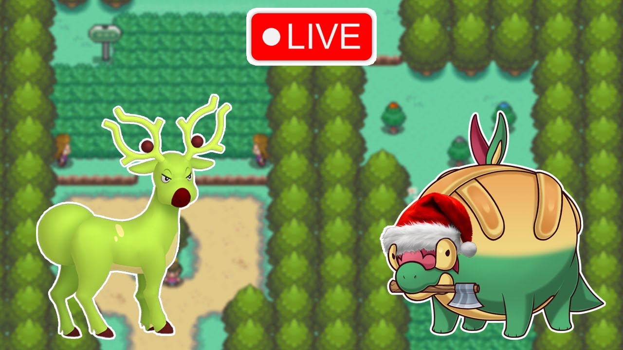 Doing more Stantler hunting in Pokemon Heartgold!