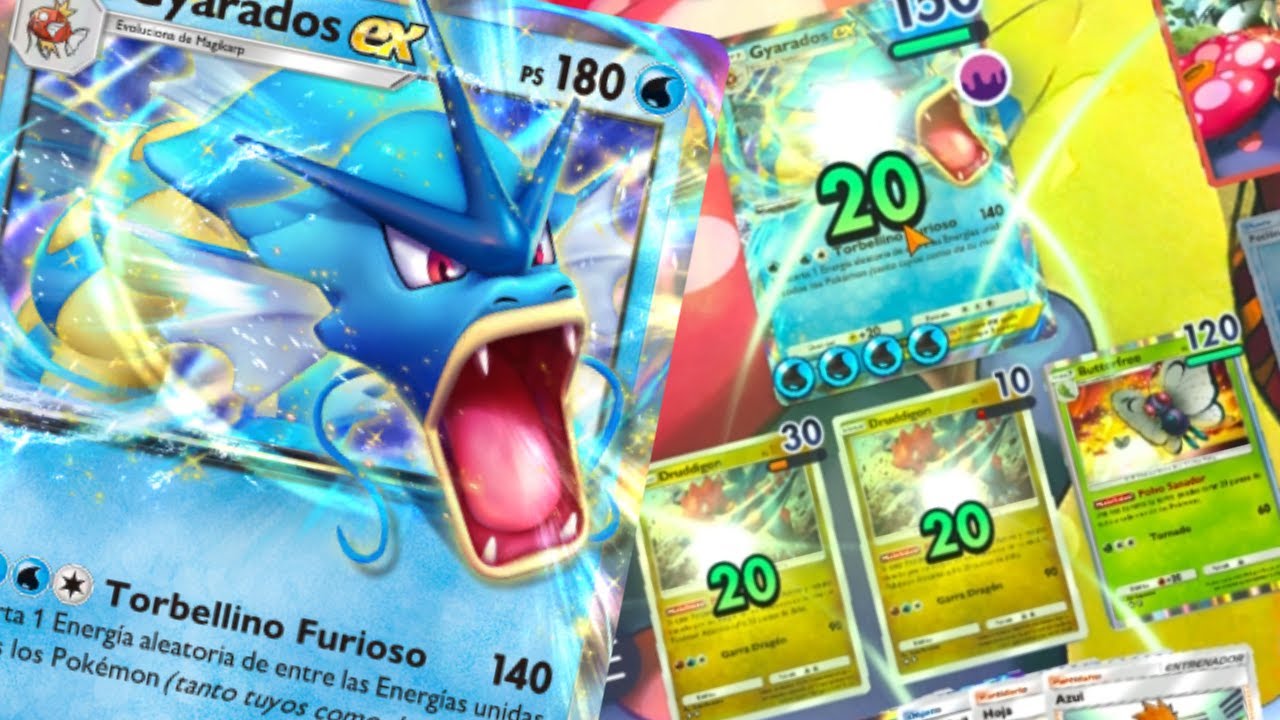 ¡GYARADOS EX CON BUTTERFREE ES INMORTAL! Pokémon POCKET