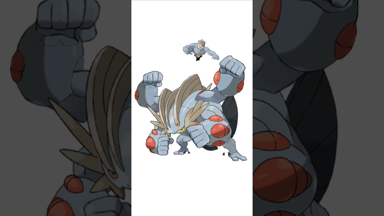 ラグラージ＋カイリキー合成　#ポケモンフュージョン #改造ポケモン  #伝説のポケモン #最強ポケモン #pokemon