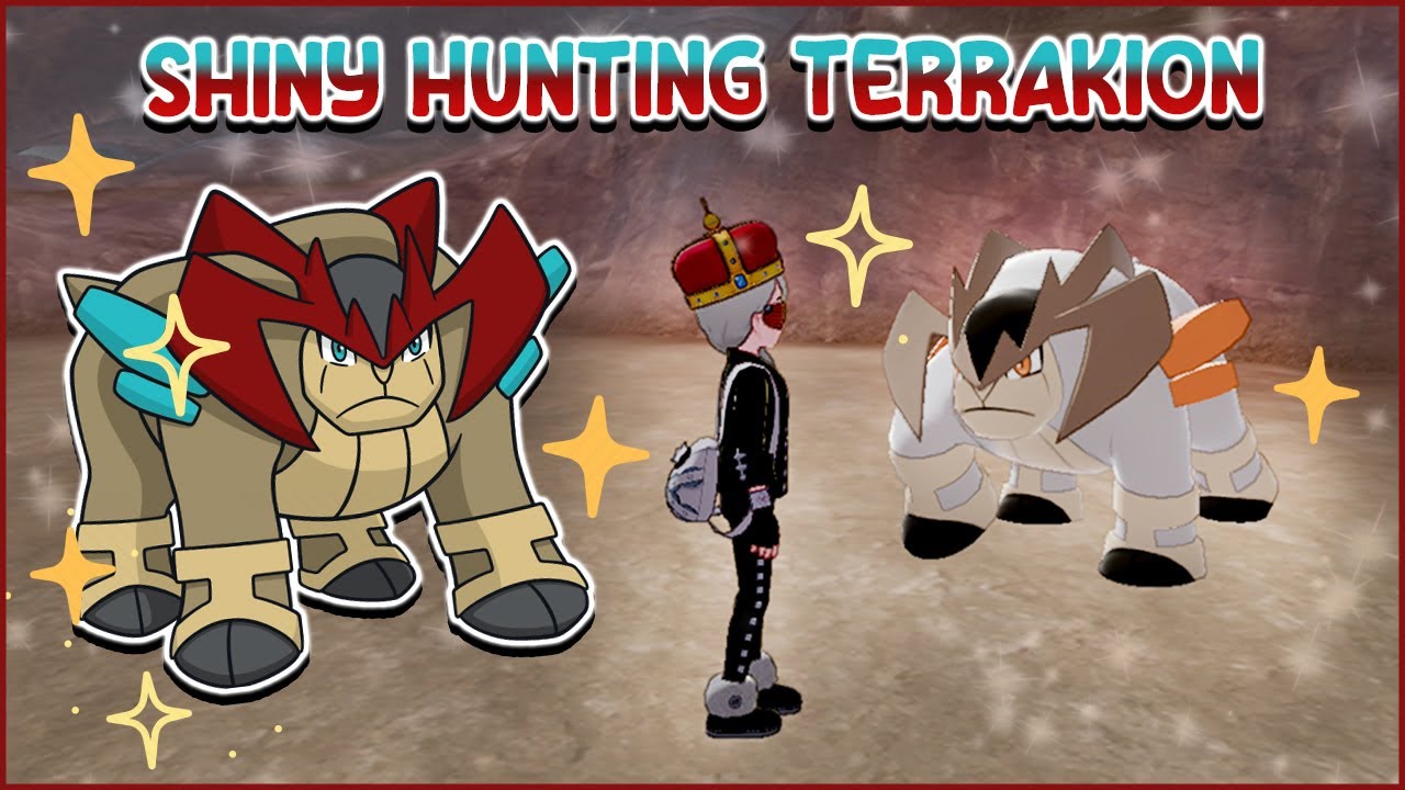 🏔️ Shiny Hunting Terrakion ✨ Pokemon Sword & Shield