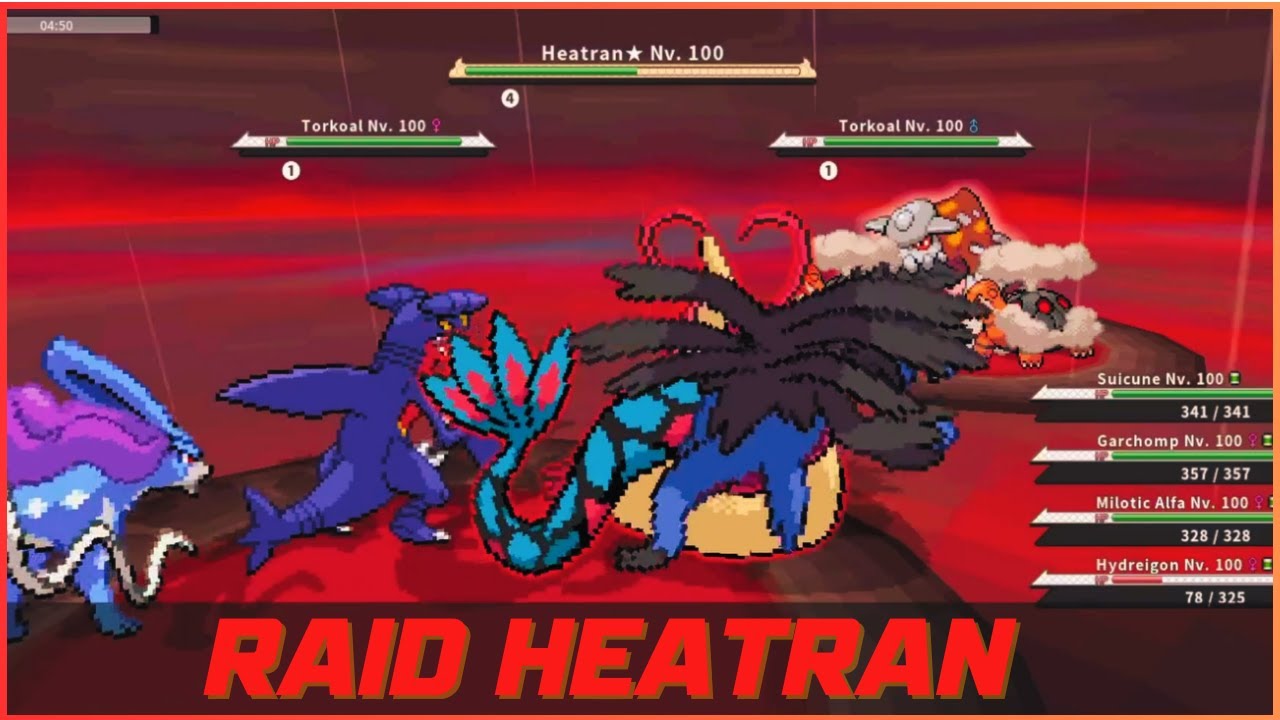 Raid Heatran | PokeMMO | 🎄🌟Evento de Navidad 2024🌟🎄