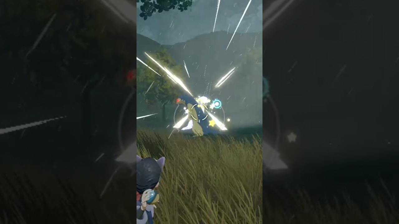 ヒコーキ耳になってます色違い親分ヒスイバクフーン【ポケモンレジェンズアルセウス】#shorts #色違い #色違い厳選 #ポケモン
