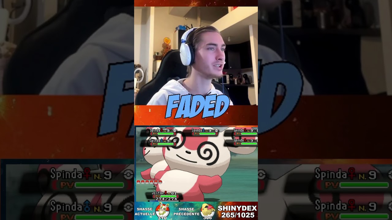 Spinda Shiny en Live ! #live #shiny #shinyhunting #pokemon