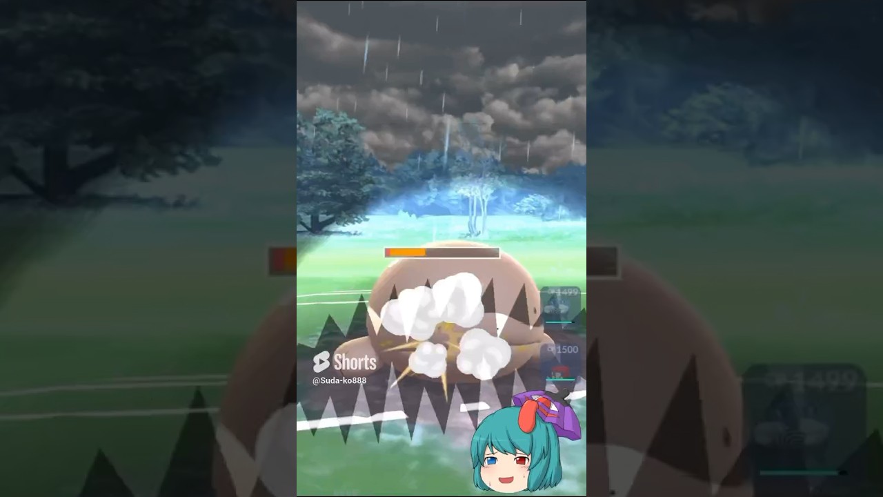 デンヂムシに敗北するドオーさん【ポケモンGO】スーパーリーグ#ポケモンgo #ポケモンsv #pokemon #pokemongo #スーパーリーグ #色違い #gbl #shiny