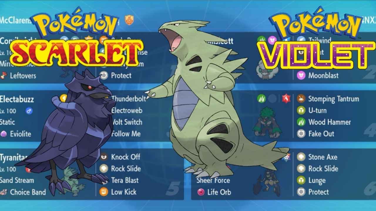 “Power Meets Defense: Choice Band Tyranitar and Iron Press Corviknight!”